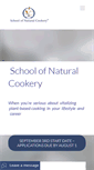 Mobile Screenshot of naturalcookery.com