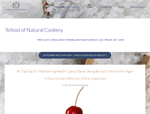 Tablet Screenshot of naturalcookery.com